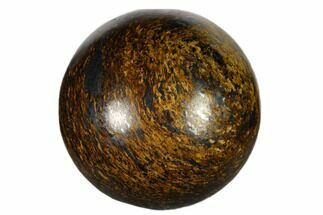 .8" Small, Polished Bronzite Sphere