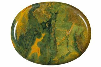 Polished Ocean Jasper Worry Stones - 1.9" Size