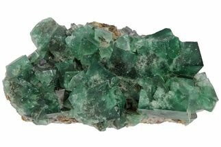 Highly Fluorescent, Green, Fluorite Cluster - Rogerley Mine #97882
