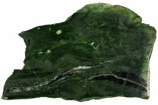 Beautiful, Polished Jade (Nephrite) Slab - British Colombia #112754