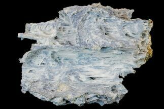Blue and White Fibrous Chalcedony Formation - India #178445
