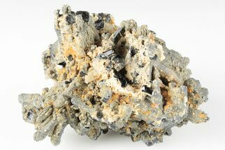 Black Tourmaline (Schorl) Crystal Cluster - Mexico #190538