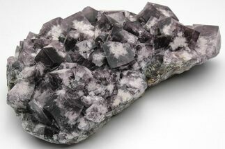 Fluorescent Purple Fluorite Cluster - Diana Maria Mine, England #209290