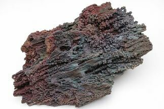 Vibrant, Iridescent Hematite After Goethite Formation - Georgia #209843