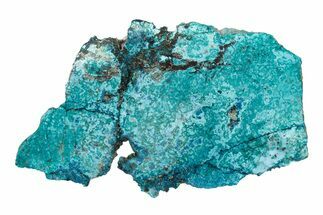 Colorful Chrysocolla and Shattuckite Section - Mexico #240596