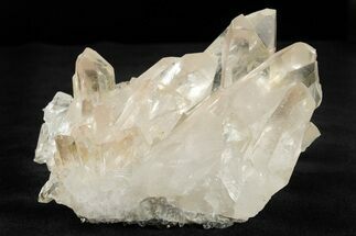 Clear Quartz Crystal Cluster - Brazil #250394