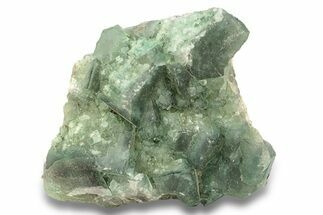 Green, Fluorescent, Cubic Fluorite Crystals - Madagascar #256744