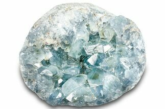 Gemmy Celestine (Celestite) Crystal Cluster - Massive Crystals! #260396