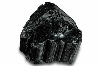 Terminated Black Tourmaline (Schorl) Crystal - Madagascar #261732