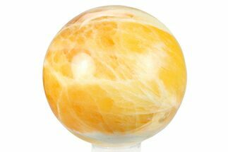 Polished Honeycomb Calcite Sphere - Utah #264603