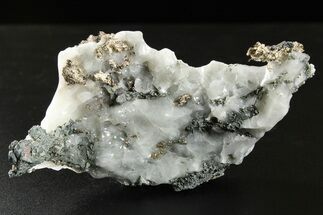 Native Silver in Calcite - Morocco #266086