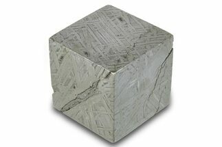 Aletai Iron Meteorite Cube ( g) - Xinjiang, China #276341