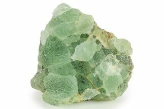 Stepped, Green Fluorite Crystal Cluster - Fluorescent #94377