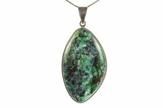 Sparkly Fuchsite Pendant (Necklace) - Sterling Silver #279408
