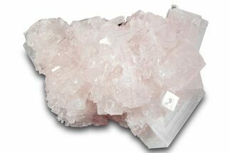Pink Halite Crystal Cluster - Trona, California #279797