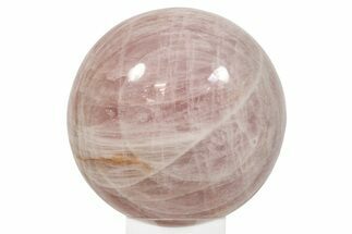 Polished Rose Quartz Sphere - Massive #280467