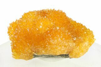 Intense Orange Calcite Crystal Cluster - Poland #282234