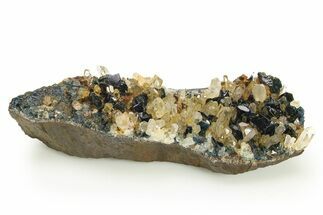 Lazulite Cluster with Siderite and Quartz - Yukon, Canada #283022