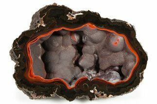 Polished Patagonia Crater Agate - Fluorescent! #284851