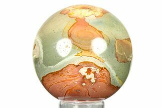 Polished Polychrome Jasper Sphere - Madagascar #283267