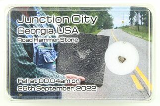 Junction City Chondrite Meteorite Fragment - Fall #285803