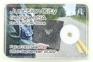 Junction City Chondrite Meteorite Fragment - Fall #285809
