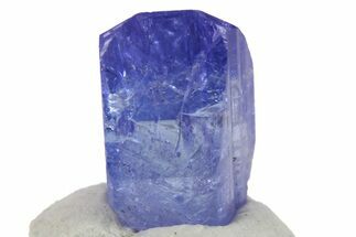 Brilliant Blue-Violet Tanzanite Crystal -Merelani Hills, Tanzania #286269