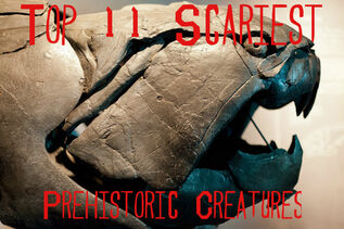 Top 11 Scariest Prehistoric Animals For Sale