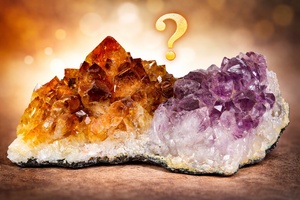Citrine Imitated - Burnt Amethyst, Golden Marketing