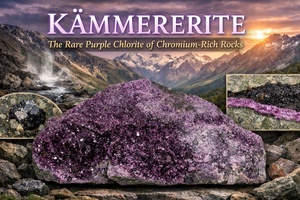 Kämmererite: The Rare Purple Chlorite Mineral