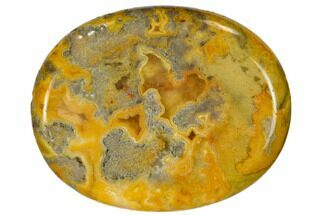 1.9" Polished Crazy Lace Agate Worry Stones 