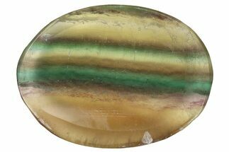 Rainbow Fluorite Worry Stones - 1.5" Size