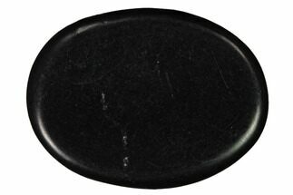 1.9" Polished Shungite Worry Stone