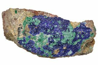 Sparkling Azurite & Malachite Specimen - 2"+