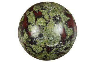 .9" Polished Dragon's Blood Jasper Sphere