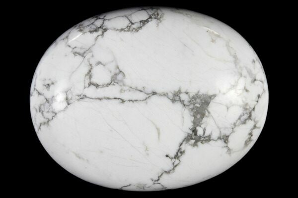 Howlite - Pocket Stone Howlite - Pocket Stone