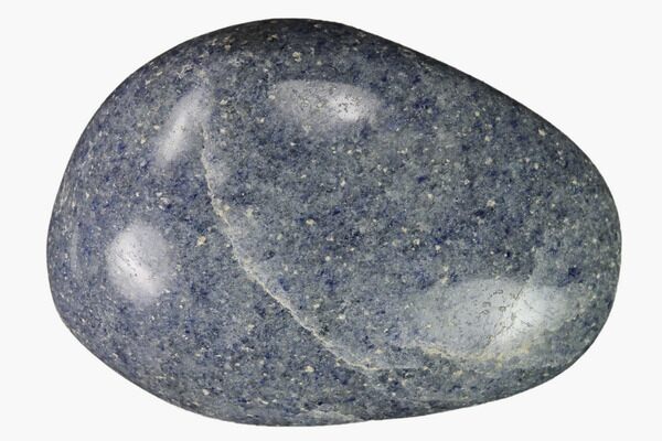 DUMORTIERITE Palm Stone Madagascar