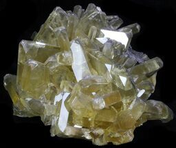 Gemmy, Bladed Barite Crystals - Meikle Mine, Nevada #33713