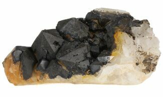 Quartz Cluster with Iron and Manganese - Diamond Hill #40556