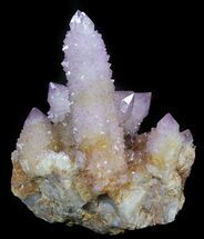 Cactus Quartz (Amethyst) Crystal - Very Long Crystals #44791