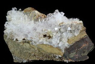 Quartz Crystal Cluster on Matrix - Namibia #46022