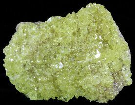 Lemon-Yellow Sulfur Crystals - Bolivia #51587