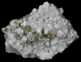 Calcite, Quartz, Pyrite and Fluorite Association - Morocco #57282