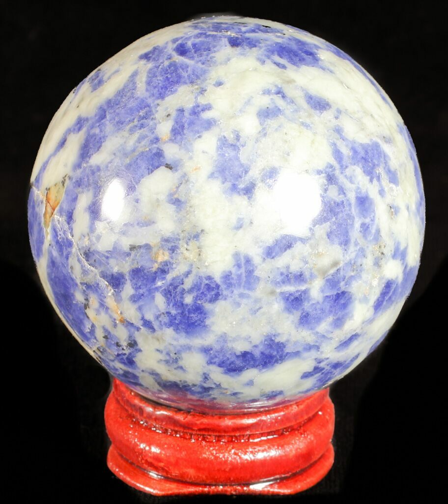 1.9" Polished Sodalite Sphere - Brazil For Sale (#61211) - FossilEra.com