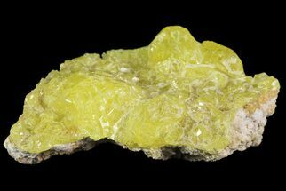 Sulfur Crystal Cluster on Matrix - Steamboat Springs, Nevada #69149