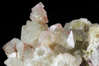 Quartz Crystal Cluster With Hematite Inclusions - Mexico #71949