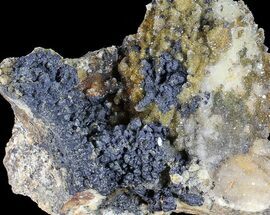 Calcite Perimorph with Quartz and Pyrolusite - Diamond Hill, SC #72063