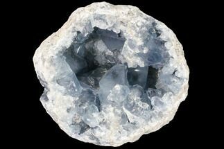Spectacular, Blue Celestine (Celestite) Crystal Geode - Madagascar #87139