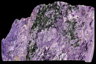 Polished Section Of Gorgeous Charoite - Siberia #92676