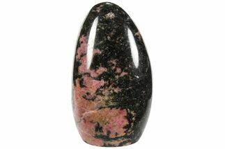 3.5" Free-Standing, Polished Rhodonite - Madagascar - Crystal #95741